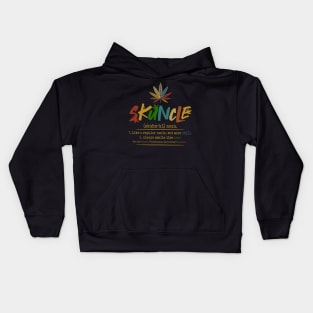 Weed Skuncle Definition Like A Regular Uncle But More Chill Kids Hoodie